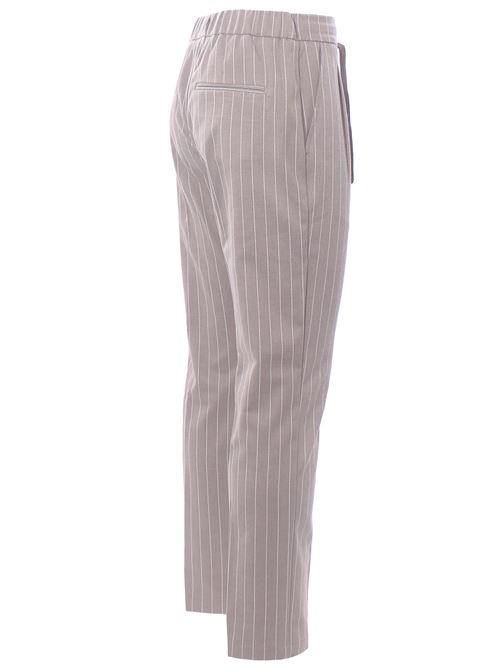 pantalaccio gessato in jersey di lana MARTIN ZELO | P-DINO/25PA01